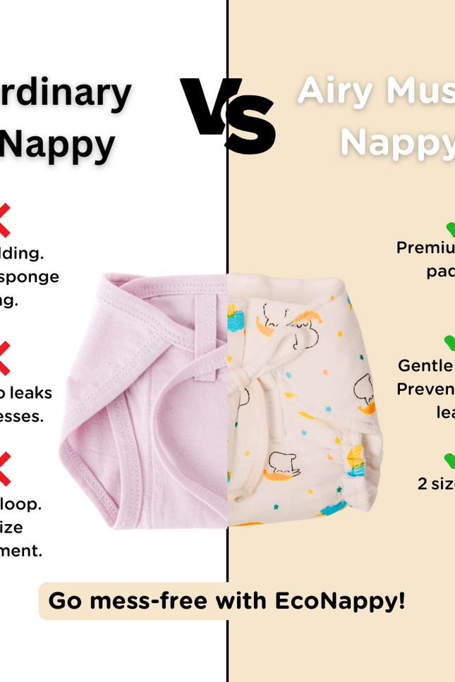 EcoNappy diapers and nappies feature smooth, skin-friendly inner materials that breathe, preventing diaper rash and offering ultimate comfort. Reusable and eco-friendly, reducing waste while providing a thoughtful, sustainable gift for new parents.