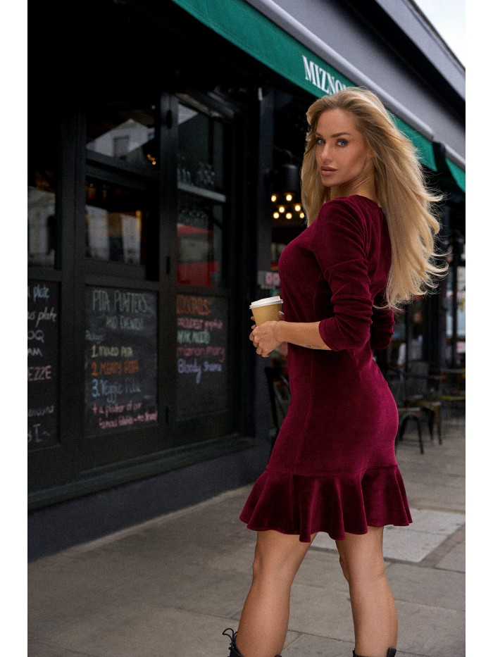 Elegant velvet Dress