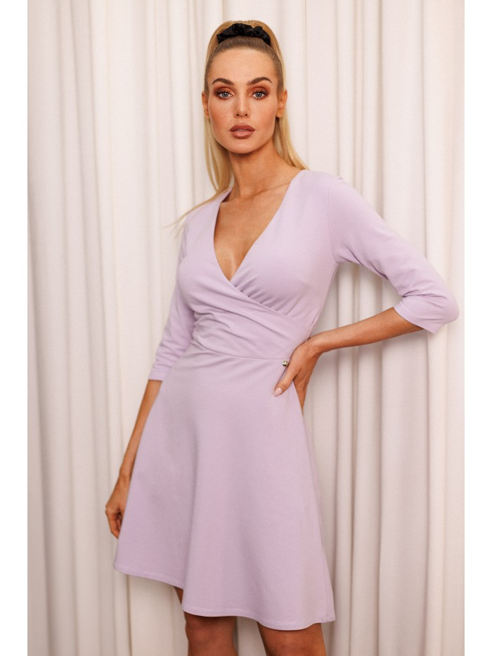 Pleated Day Dress – Timeless Design for Office or Events