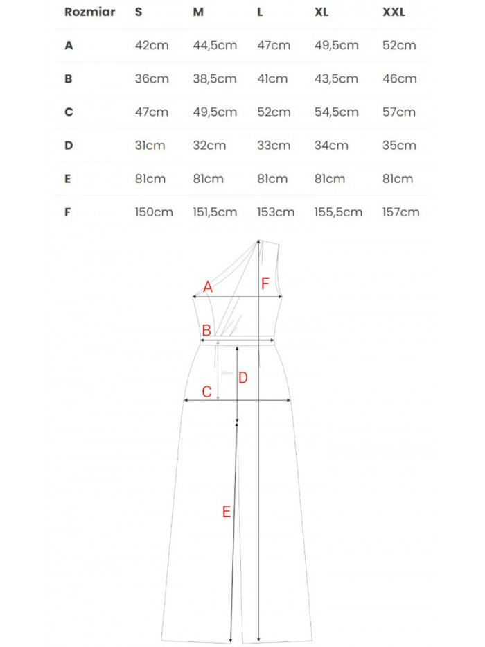 One-Shoulder Wide-Leg Jumpsuit with Sash: Elegant Evening Suit