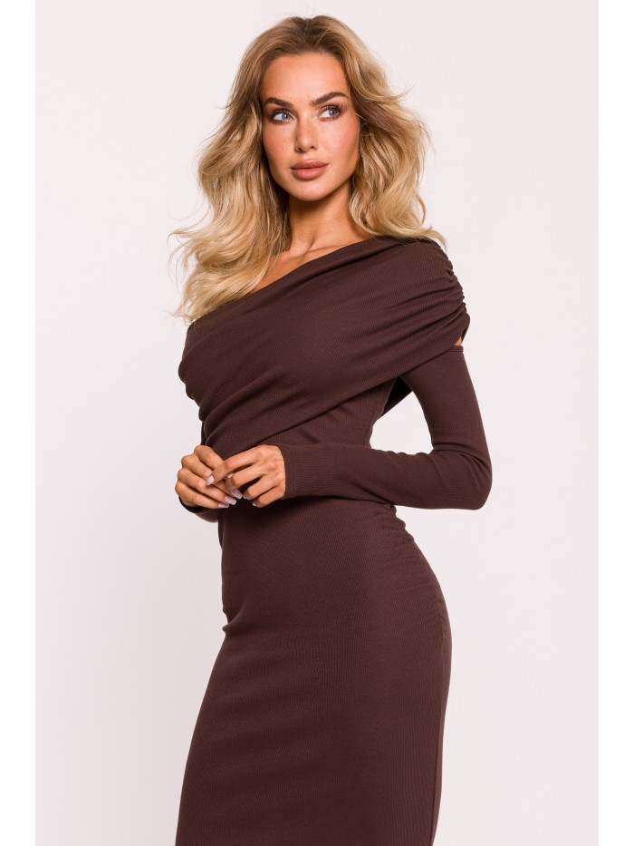 Classic Knit Day Dress – Perfect for Work and Weekend Wear