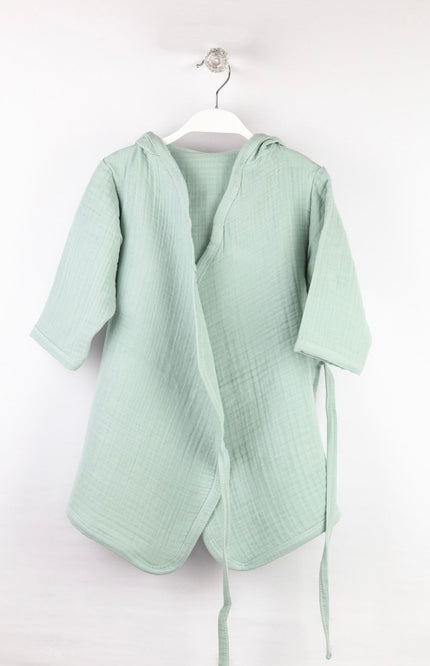 Muslin Kids Bathrobe, 4-Layers, 5 Colors, 1-6 Years