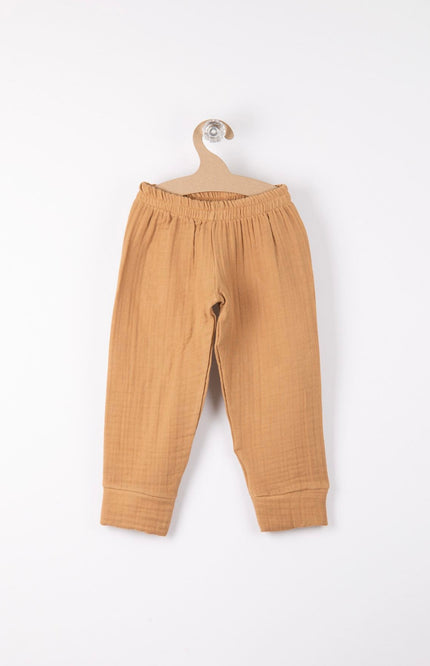 Toodler 100% Cotton Muslin Pants, 3 Colors, 1-6 Years