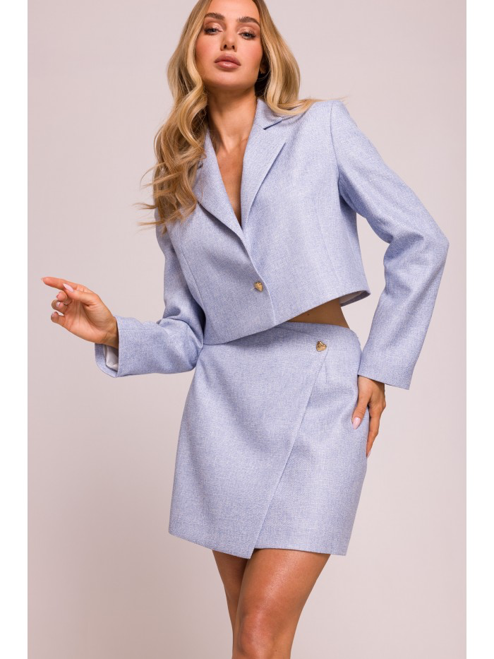 Tailored Blazer Jacket – Elegant European Design