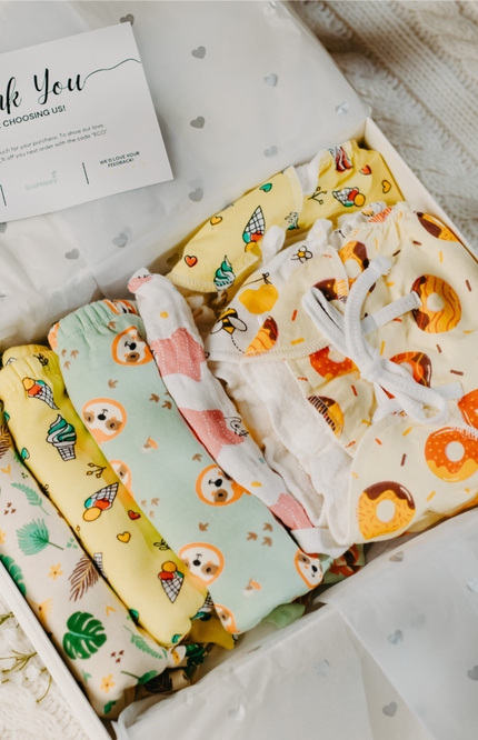 Ultimate Eco-Nappy Bundle (viss iekļauts) Dāvanu komplekts, Autiņbiksītes, autiņi, podiņmācība - EcoNappy