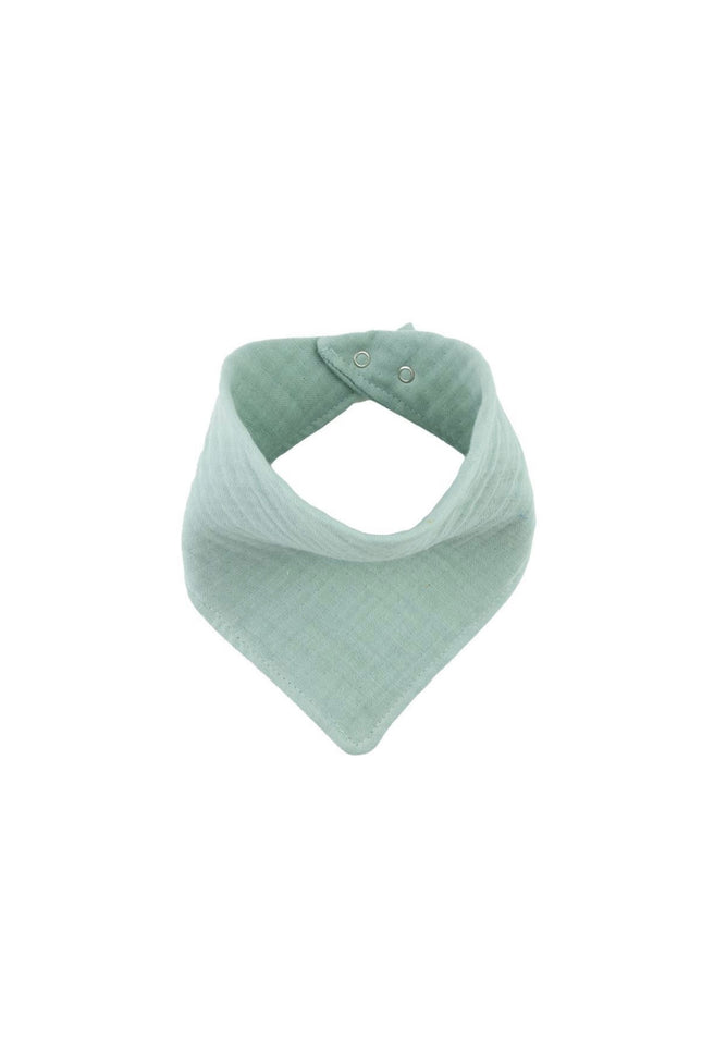 100% Cotton Muslin Bibs, 3 Colors