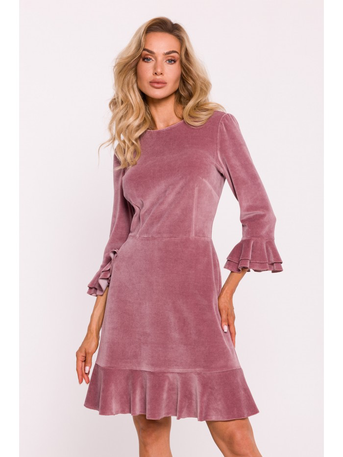 Classic Long Sleeve Day Dress – Feminine Everyday Outfit