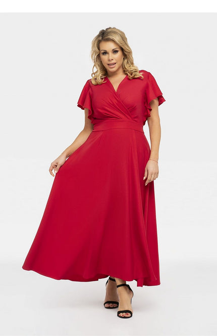  Plus size dress model 190941 Karko 