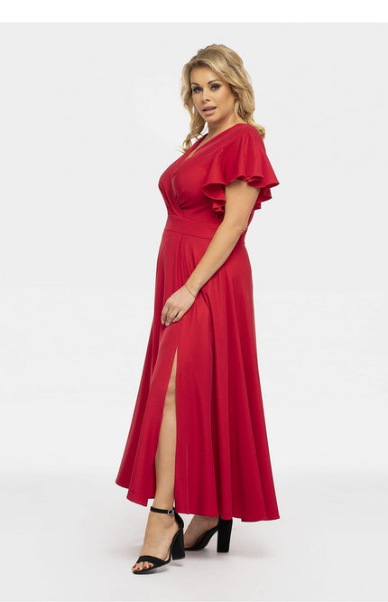  Plus size dress model 190941 Karko 