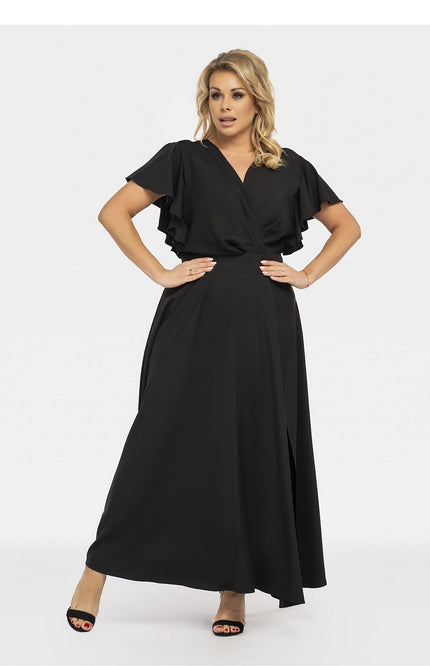  Plus size dress model 190942 Karko 