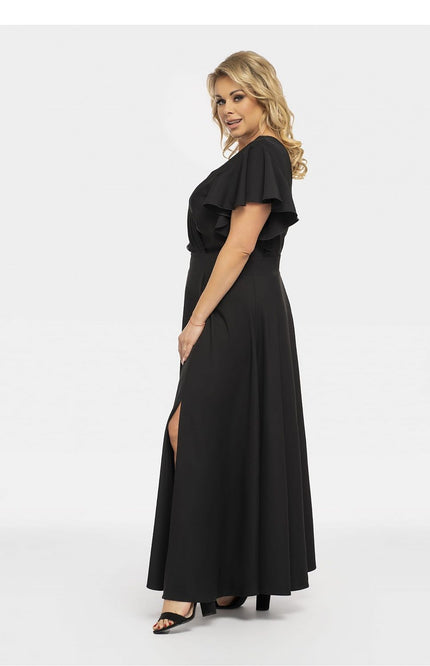  Plus size dress model 190942 Karko 