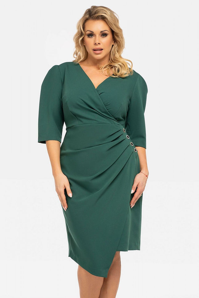  Plus size dress model 190962 Karko 