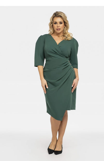  Plus size dress model 190962 Karko 