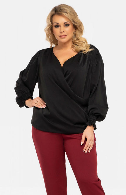  Plus size blouse model 190970 Karko 