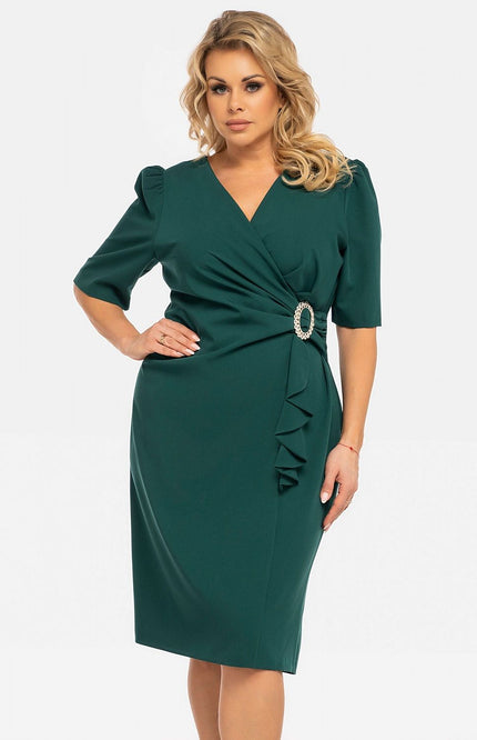  Plus size dress model 191378 Karko 