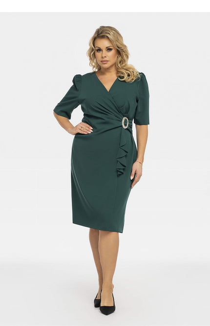  Plus size dress model 191378 Karko 