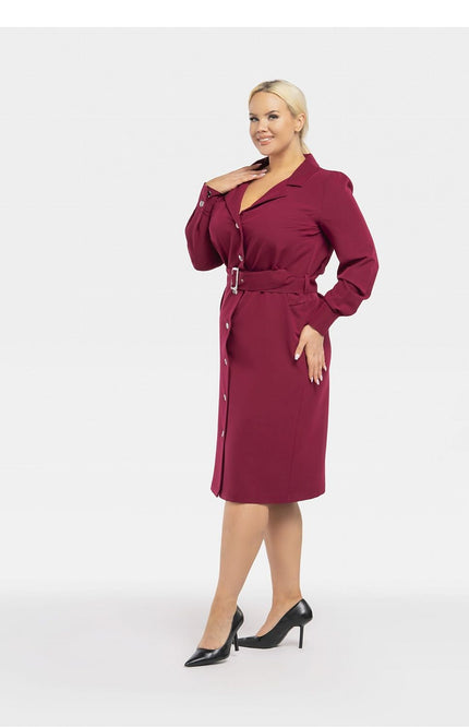  Plus size dress model 193902 Karko 