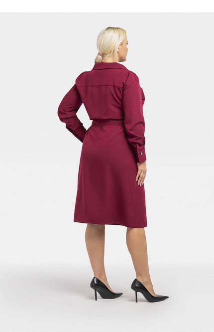  Plus size dress model 193902 Karko 