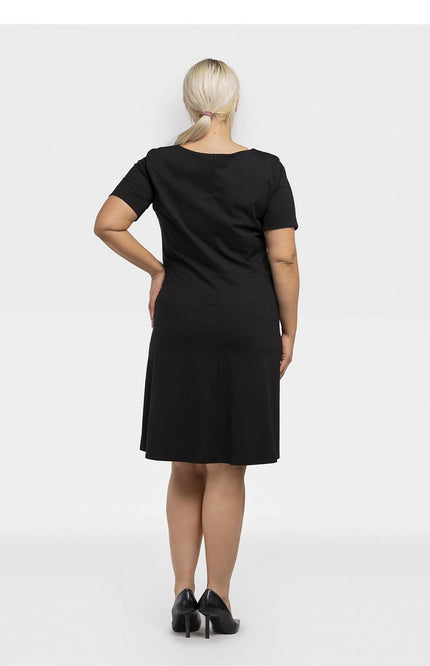  Plus size dress model 195021 Karko 