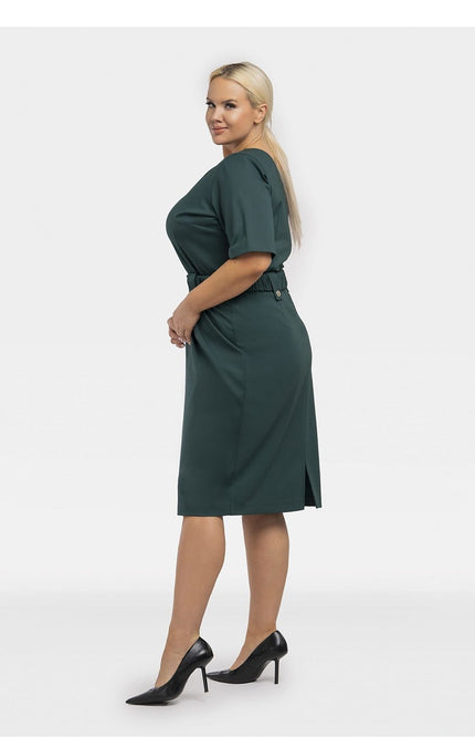  Plus size dress model 195023 Karko 