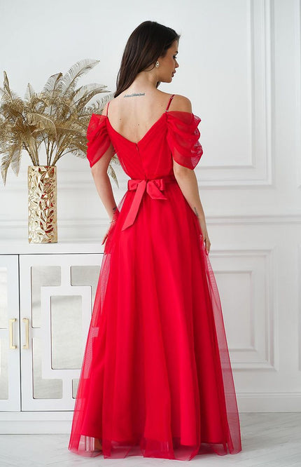  Long dress model 196096 Bicotone 