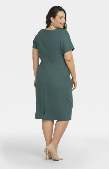  Plus size dress model 196867 Karko 