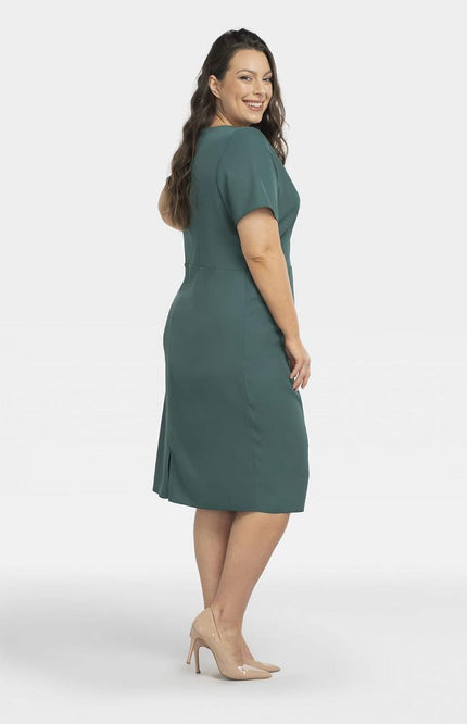  Plus size dress model 196867 Karko 