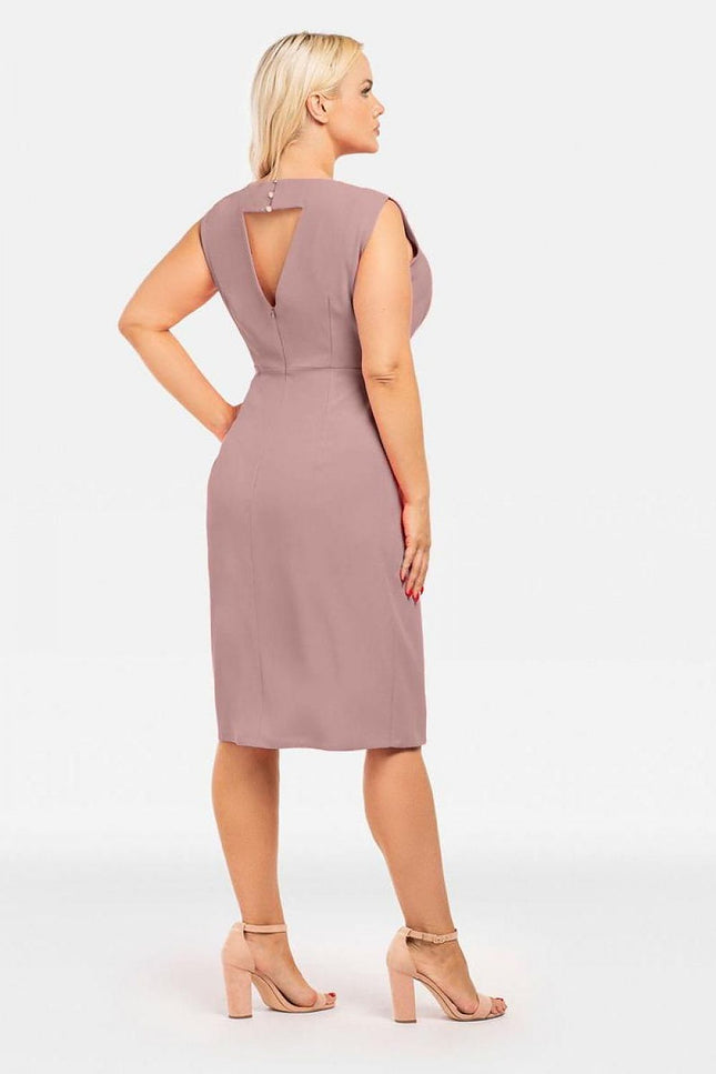  Plus size dress model 196872 Karko 