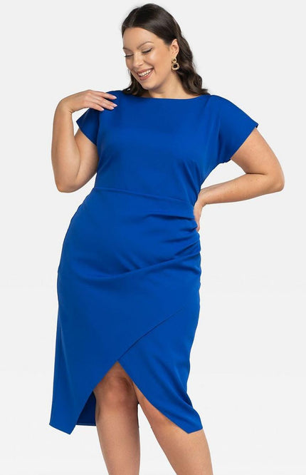  Plus size dress model 196875 Karko 