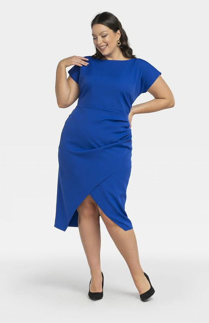  Plus size dress model 196875 Karko 