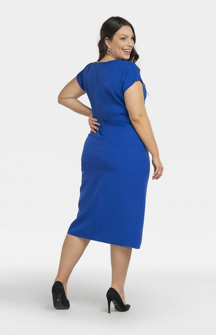  Plus size dress model 196875 Karko 