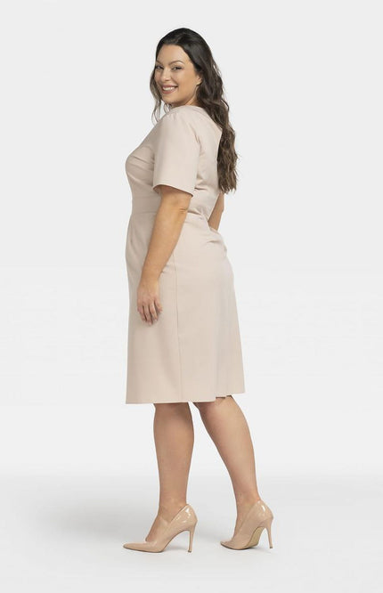  Plus size dress model 196879 Karko 