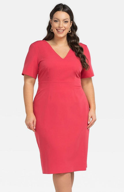  Plus size dress model 196880 Karko 