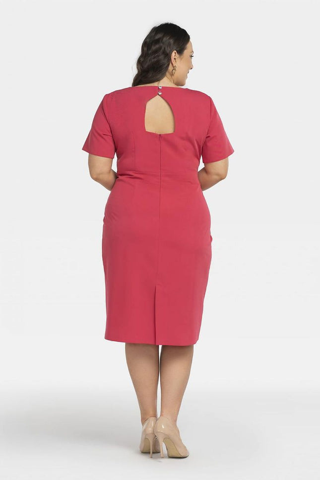  Plus size dress model 196880 Karko 