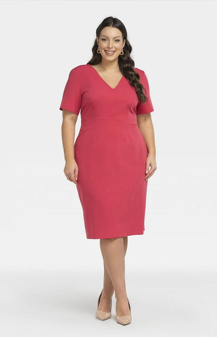  Plus size dress model 196880 Karko 