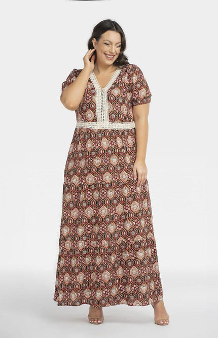  Plus size dress model 196882 Karko 