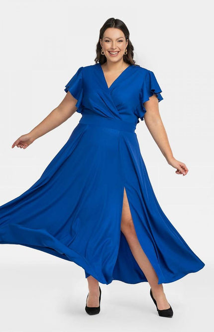  Plus size dress model 196885 Karko 