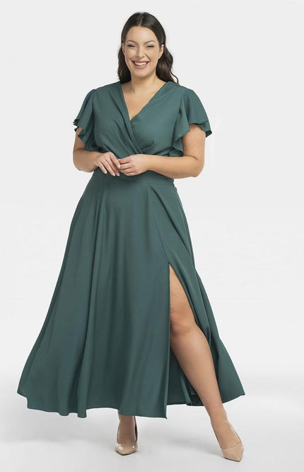  Plus size dress model 196886 Karko 