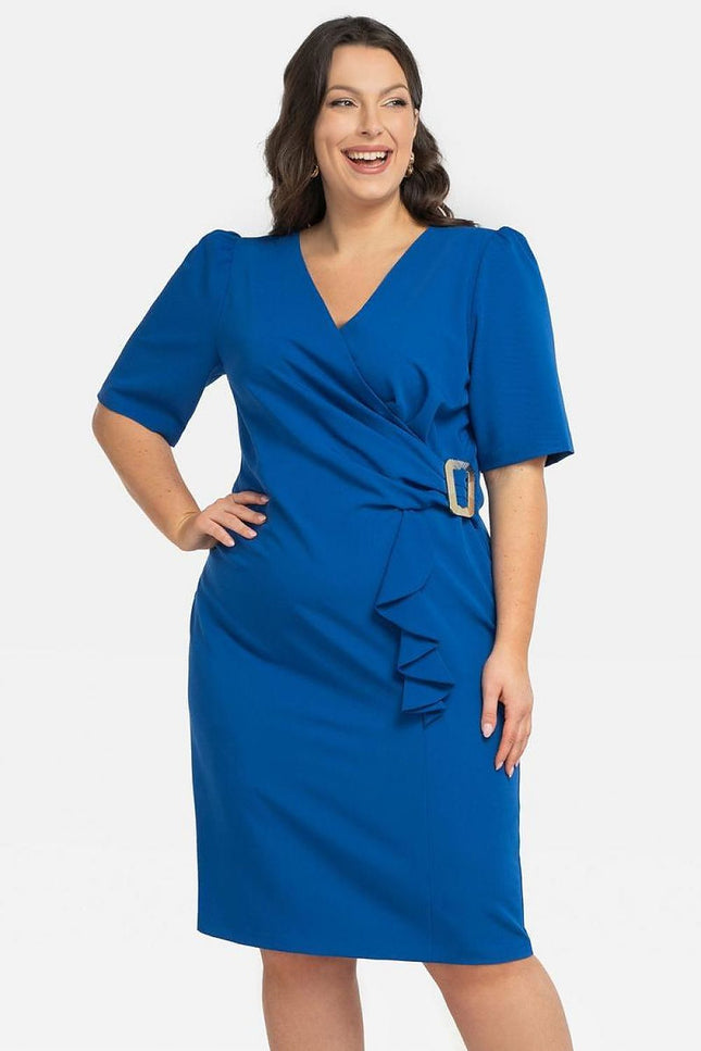  Plus size dress model 196889 Karko 