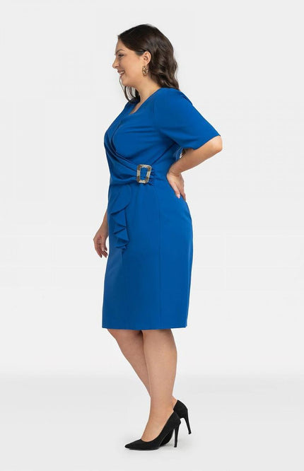  Plus size dress model 196889 Karko 