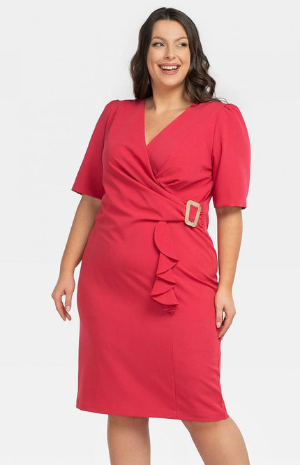  Plus size dress model 196890 Karko 