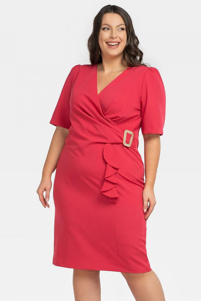  Plus size dress model 196890 Karko 