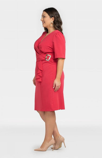  Plus size dress model 196890 Karko 