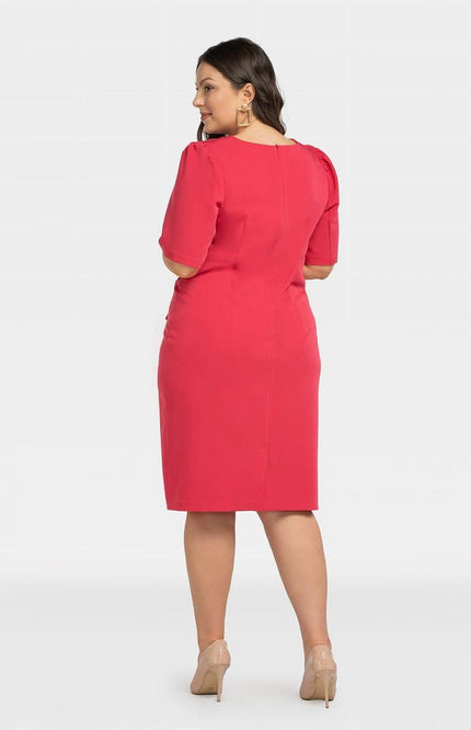  Plus size dress model 196890 Karko 