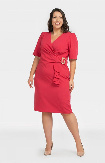  Plus size dress model 196890 Karko 