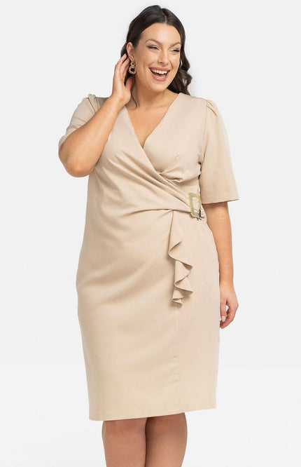  Plus size dress model 196891 Karko 