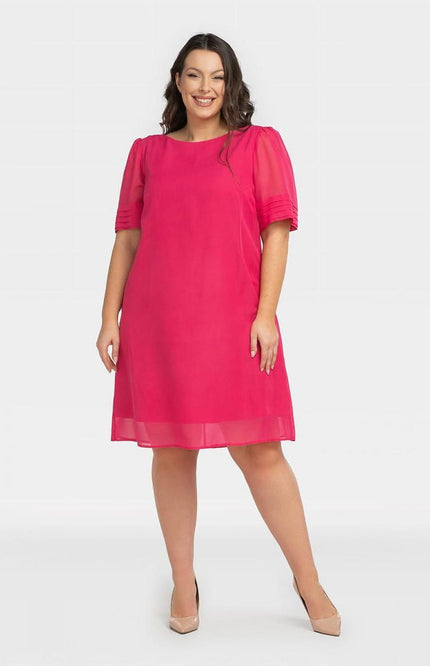  Plus size dress model 198153 Karko 