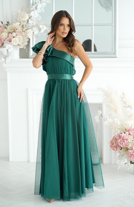  Long dress model 200242 Bicotone 