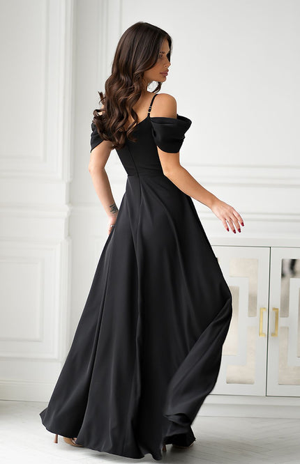  Long dress model 203758 Bicotone 