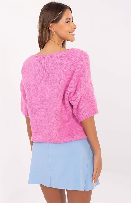  Short sleeve sweater model 206738 Italy Moda 